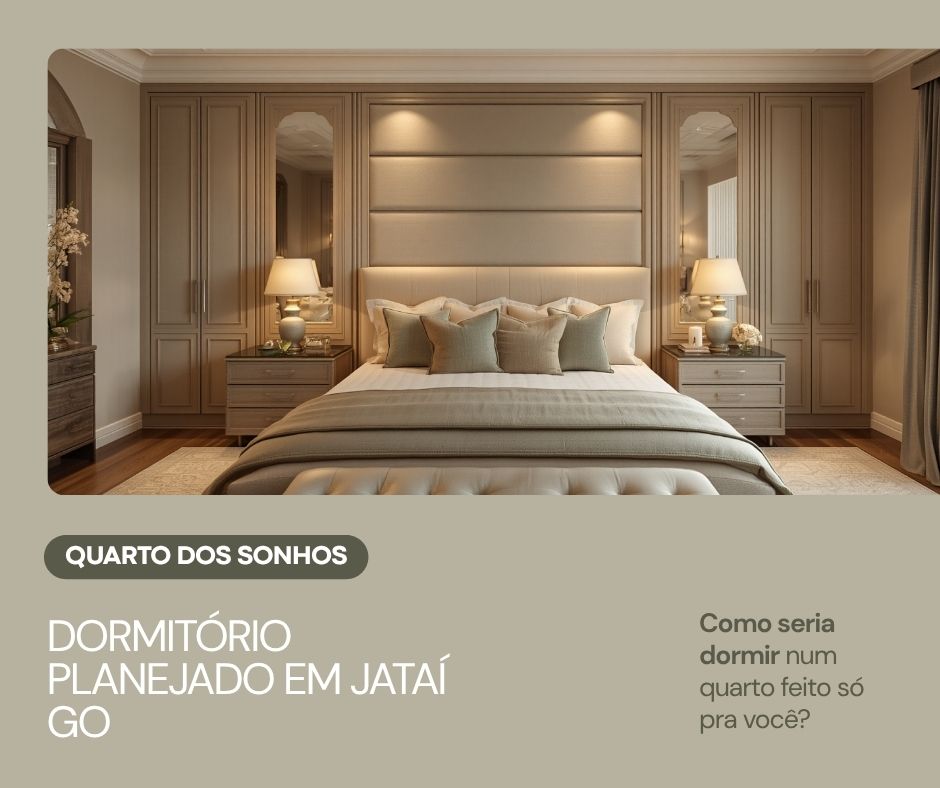 DORMITÓRIO PLANEJADO EM JATAÍ GO