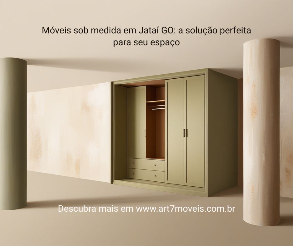 Móveis sob medida em Jataí GO a solução perfeita para seu espaço